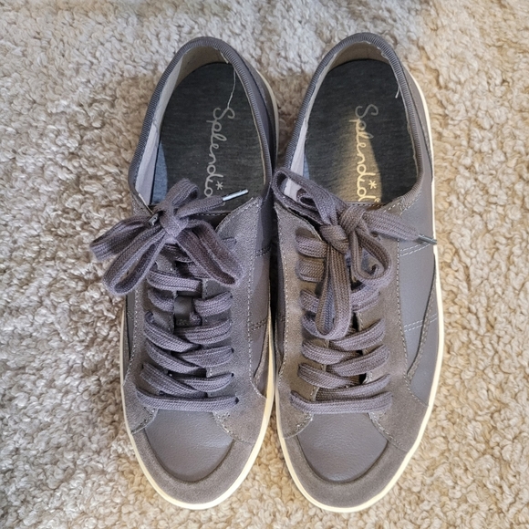 Splendid Shoes - Splendid Sneakers Lowell Retails $120 Gray Leather